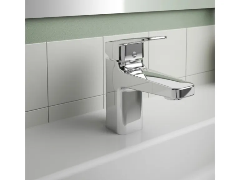 Ideal Standard Waschtischarmatur Ceraplan Chrom H75 Idealfix-Befestigung