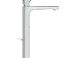 Ideal Standard Waschtischarmatur Connect Air mit verlängertem Sockel Chrom