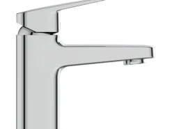 Ideal Standard Waschtischarmatur Ceraplan Chrom mit PushOpen-Ventil H75