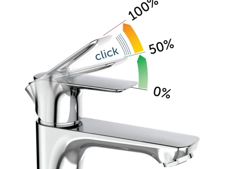 Ideal Standard Waschtischarmatur Connect Air Slim Chrom