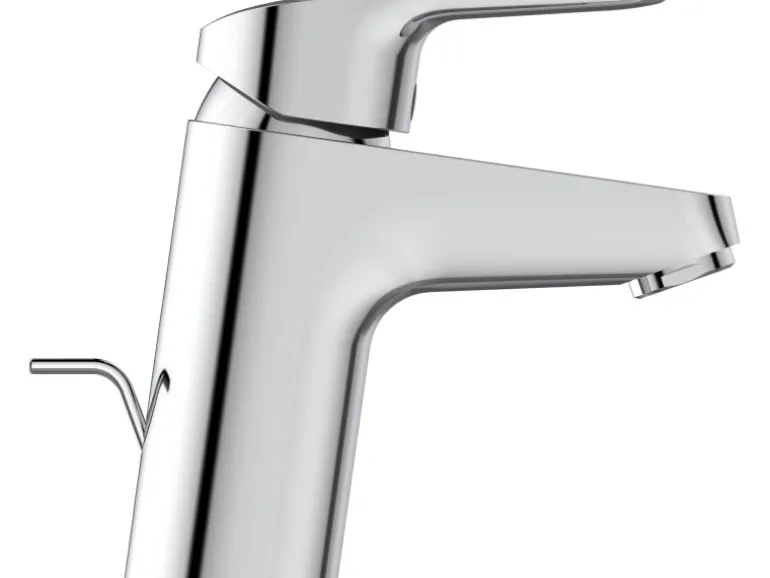 Ideal Standard Waschtischarmatur Ceraflex mit Kunststoff-Ablaufgarnitur Chrom