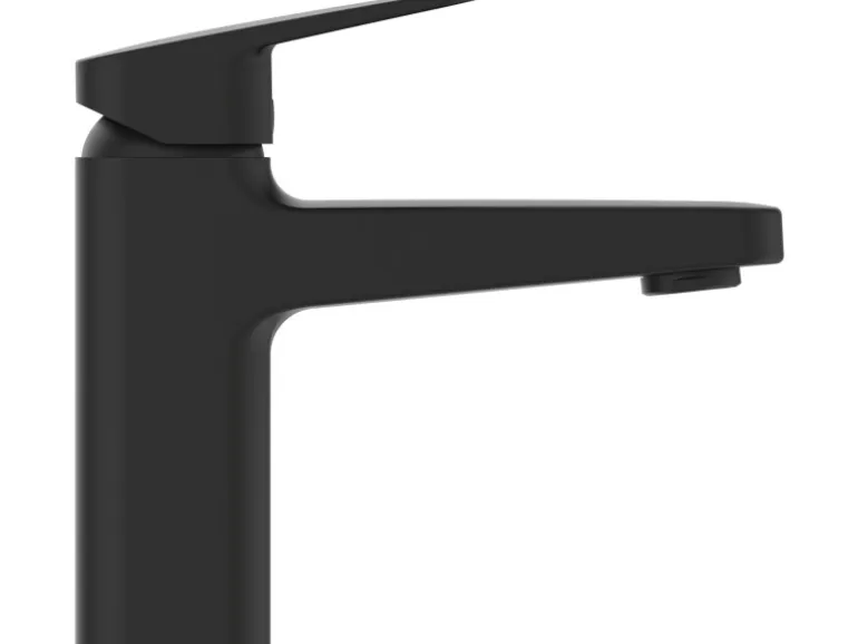 Ideal Standard Waschtischarmatur Ceraplan H90 BlueStart o. Ablaufg Schwarz Matt