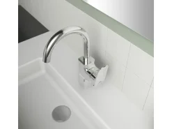 Ideal Standard Waschtischarmatur Ceraplan Chrom ohne Ablaufgarnitur H200