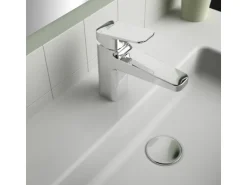 Ideal Standard Waschtischarmatur Ceraplan Chrom ohne Ablaufgarnitur H90