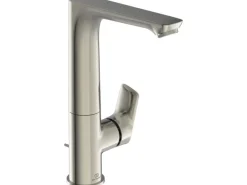 Ideal Standard Waschtischarmatur Connect Air mit hohem Auslauf Silver Storm