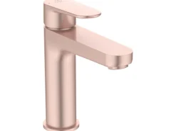 Ideal Standard Waschtischarmatur Push-Open Ausladung 125 mm Rosé