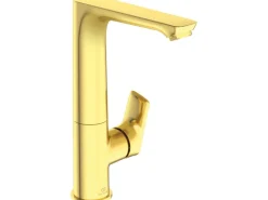 Ideal Standard WT-Armatur Connect Air mit hohem Auslauf o. Ablaufg. Brushed Gold