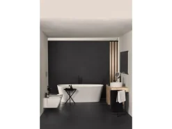 Ideal Standard WT-Armatur Ceraline verlängerter Sockel o. Ablaufg. Silk Black