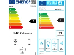 Impuls Küchen Einbauküche IKZ1350H9 225 x 241 cm Beton-Optik  mit E-Geräten