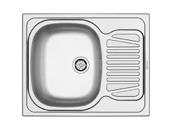 Impuls Küchen Küchenzeile IKZ1260R5 260 cm Beton-Optik Natur mit E-Geräten