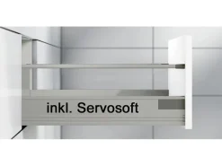 Impuls Küchen Küchenzeile IKZ1280O7 280 cm Weiß mit E-Geräten