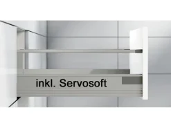 Impuls Küchenzeile 320 cm Alby Blue mit E-Geräte links