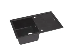 Impuls Küchenzeile 320 cm Alby Blue mit E-Geräte links