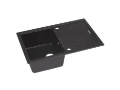 Impuls Küchenzeile 320 cm Alby Blue mit E-Geräte rechts