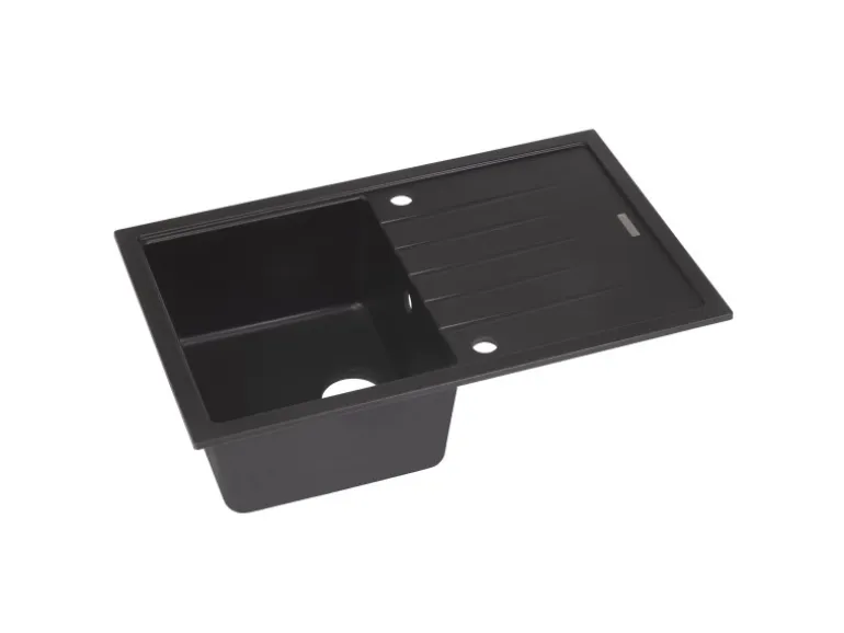 Impuls Küchenzeile 320 cm Alby Blue mit E-Geräte rechts