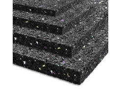 KARAT Antivibrationsmatte Schallschutzmatte nach Maß Stärke 1 cm 125 x 750 cm