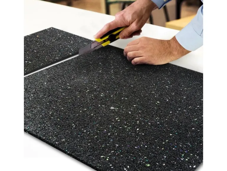 KARAT Antivibrationsmatte Schallschutzmatte nach Maß Stärke 1,97 cm 62,5 x 300 cm