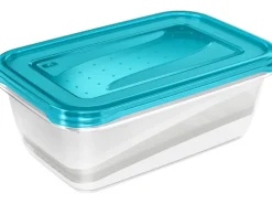 Keeeper Frischhaltedose Fredo Fresh Transparent-Blau 2 x 3,3 l