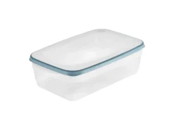 Keeeper Frischhaltedose Franco Transparent-Blau 3,6 l