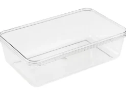 Keeeper Frischhaltedose Tino 22,5 cm x 13,5 cm x 6,5 cm Transparent-Blau