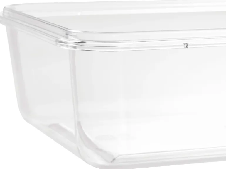 Keeeper Frischhaltedose Tino 22,5 cm x 13,5 cm x 6,5 cm Transparent-Blau