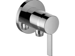 Keuco Einhebelmischer IXMO SOLO 59552 rund Chrom UP-Montage mit Schlauchanschl.