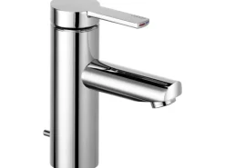 Keuco Einhebelmischer-Waschbeckenarmatur Plan Blue mit Ablaufgarnitur Verchromt