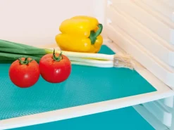 Kühlschrankmatte 50 cm x 50 cm Türkis