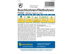 Kiepenkerl Buschbohne "Faraday"