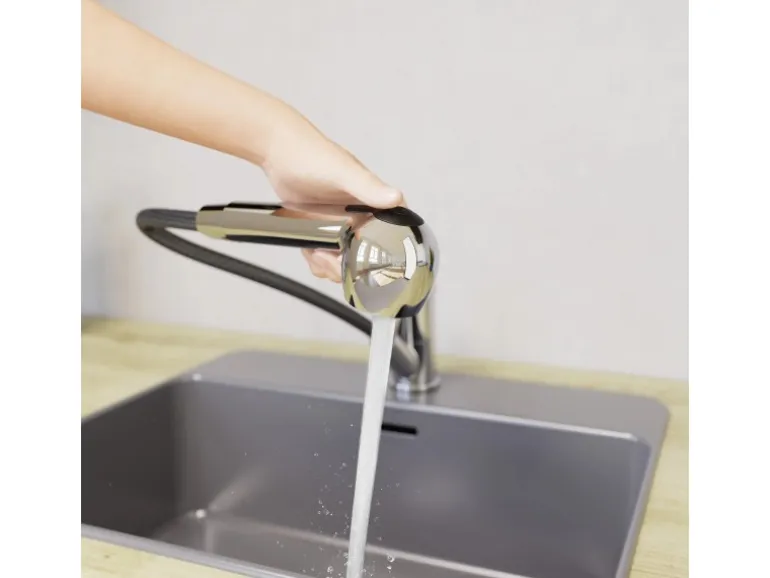 Kirchhoff Geschirrbrause für Hochdruck 13 mm (1/2") Chrom