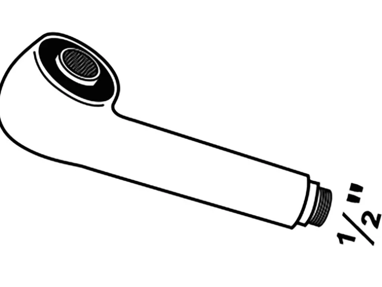 Kirchhoff Geschirrbrause für Hochdruck 13 mm (1/2") Chrom