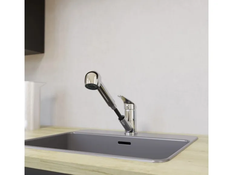 Kirchhoff Geschirrbrause für Niederdruck 13 mm (1/2") Chrom