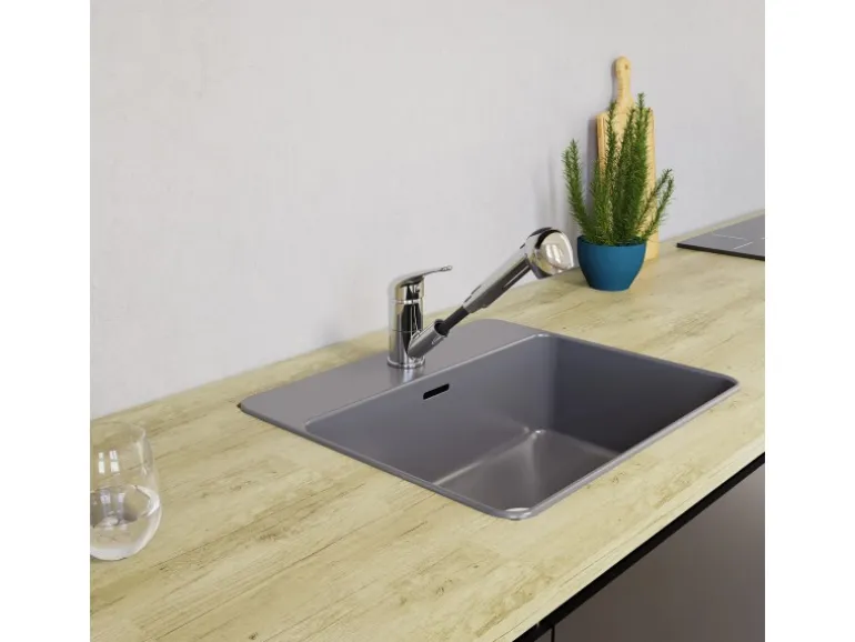 Kirchhoff Geschirrbrause für Niederdruck 13 mm (1/2") Chrom