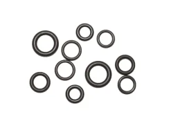 Kirchhoff O-Ring-Sortiment Gummi 5 Größen Schwarz 5 x 2 Stück