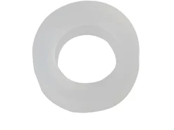 Kirchhoff Quetschdichtung Silikon für 10 mm (3/8") x 10 mm Transparent 4 Stück