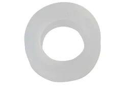 Kirchhoff Quetschdichtung Silikon für 10 mm (3/8") x 8 mm Transparent 4 Stück