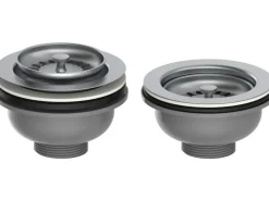 Kirchhoff Siebkörbchen Spüle Eco Save Edelstahl Grau