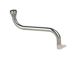 Kirchhoff S-Rohrauslauf 13 mm (1/2") x 160 mm Chrom