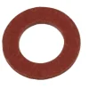 Kirchhoff Verschraubungsdichtung Vulkanfiber 10 mm x 18 mm x 1,5 mm Rot 4 Stück
