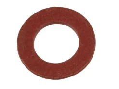 Kirchhoff Verschraubungsdichtung Vulkanfiber 10 mm x 18 mm x 1,5 mm Rot 4 Stück