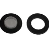 Kirchhoff Verschraubungsdichtung Gummi mit Sieb 2 Größen Schwarz 2 Stück
