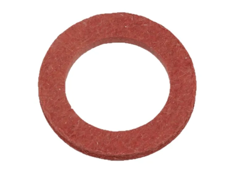 Kirchhoff Verschraubungsdichtung Vulkanfiber 15 mm x 24 mm x 2,5 mm Rot 4 Stück