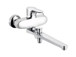 Kludi Spezial Wannenfüll- und Brause-Einhandmischer OBJEKTA in Chrom