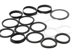 KÖRO Dichtungsset für Gruchverschluss für 1 1/4" und 1 1/22 " Siphons 17-teilig