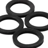 KÖRO Gummi-Ring 21 mm x 30 mm x 3 mm für Kupplungen 1" Selbstklebend 4 Stück