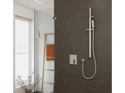 Kronenbach Duschsystem Unterputz mit Einhebelmischer eckig Neura 2.0 in Chrom