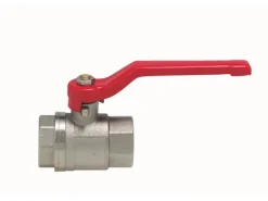 Kugelhahn 18,6 mm (Rp 1/2) IG matt verchromt