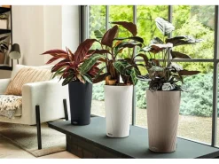 Lechuza® Pflanzgefäß Cilindro Color Ø 32 cm x 56 cm Weiß