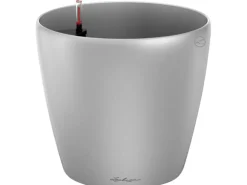 Lechuza® Pflanzgefäß Classico Premium Ø 60 cm x 56 cm Silber metallic