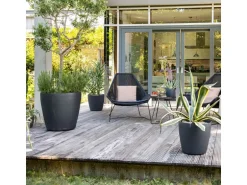 Lechuza® Pflanzgefäß Classico Color 43 Schiefergrau Ø 43 cm